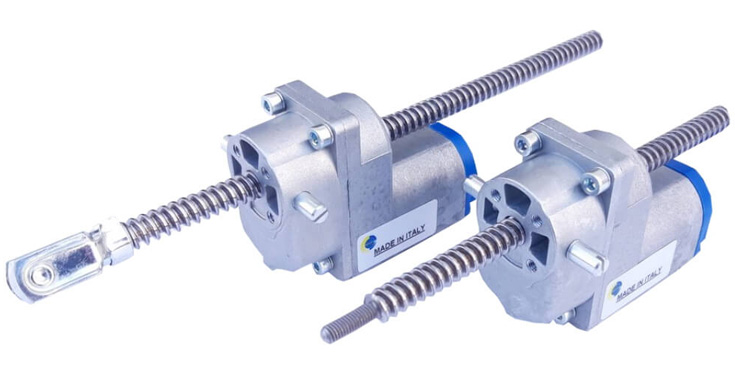 Actuators & Gearmotors<br />
Linear & Telescopic
